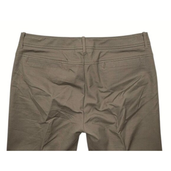 Eddie Bauer Shaw Stretch Cotton Chino Pants Mushroom Brown Straight Leg 12 - Picture 6 of 16